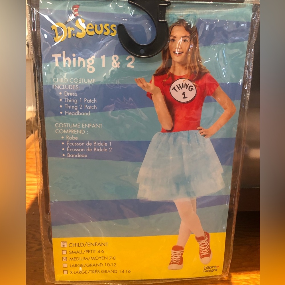Dr Seuss Thing costume